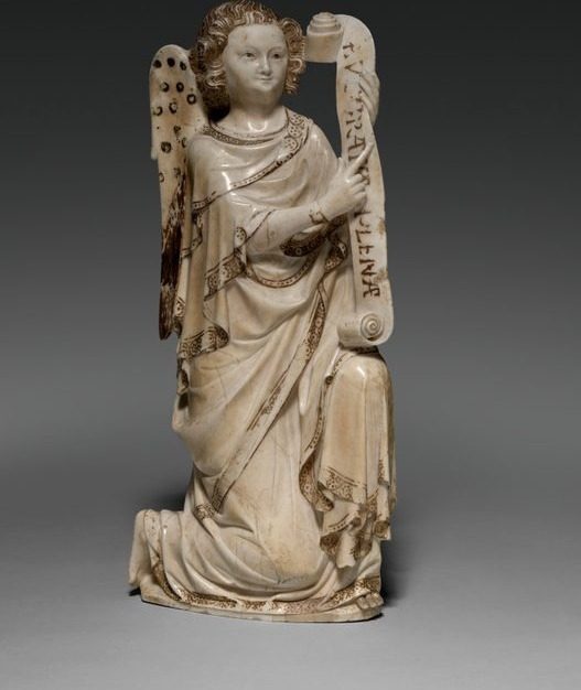 The Archangel Gabriel from an Annunciation Group