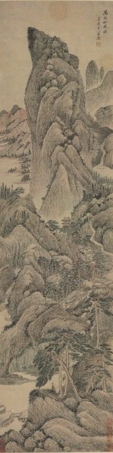 Pine Wind from Myriad Villages by Wu Li (Chinese, 1632–1718)