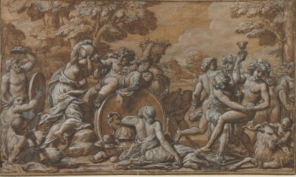 Bacchanal by Pietro da Cortona (Italian, 1596–1669)