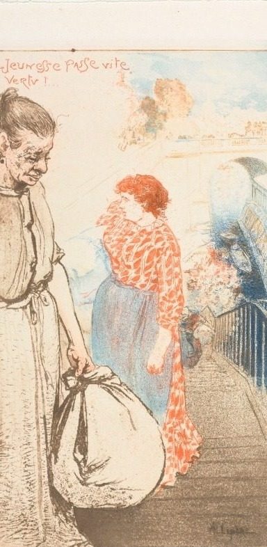 Washerwomen by Auguste Louis Lepère (French, 1849–1918)