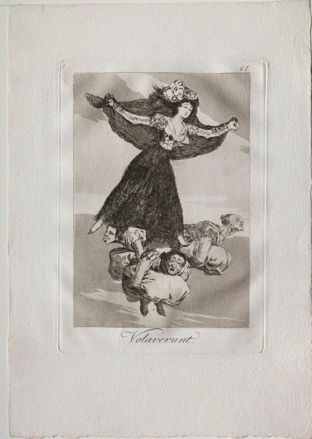They Have Flown, Plate 61 by Francisco de Goya (Spanish, 1746–1828)