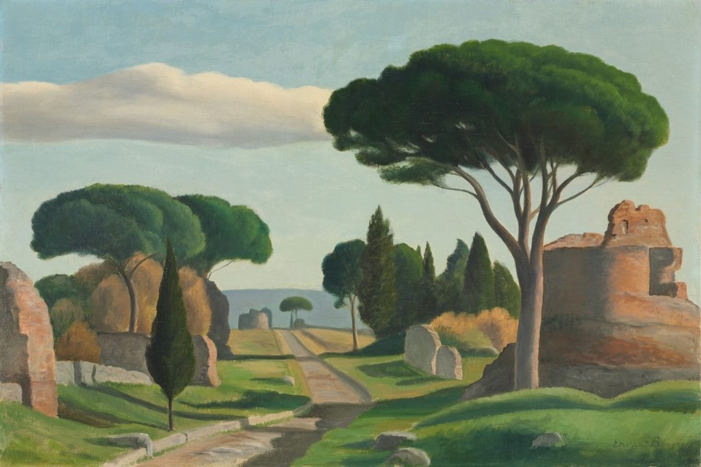 The Appian Way by Edward Bruce (American, 1879–1943)
