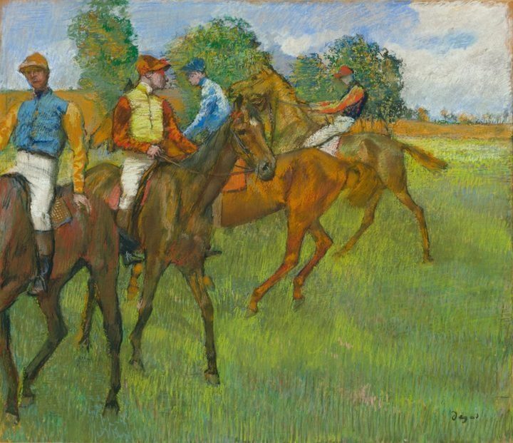 Before the Race by Edgar Degas (French, 1834–1917)