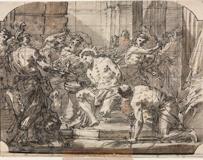 Flagellation of Christ by Gaspare Diziani (Italian, 1689–1767)