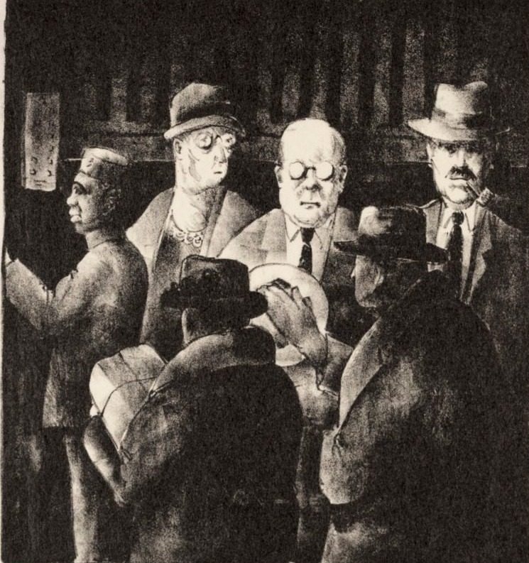 The Elevator by Russell T. Limbach (American, 1904–1971)