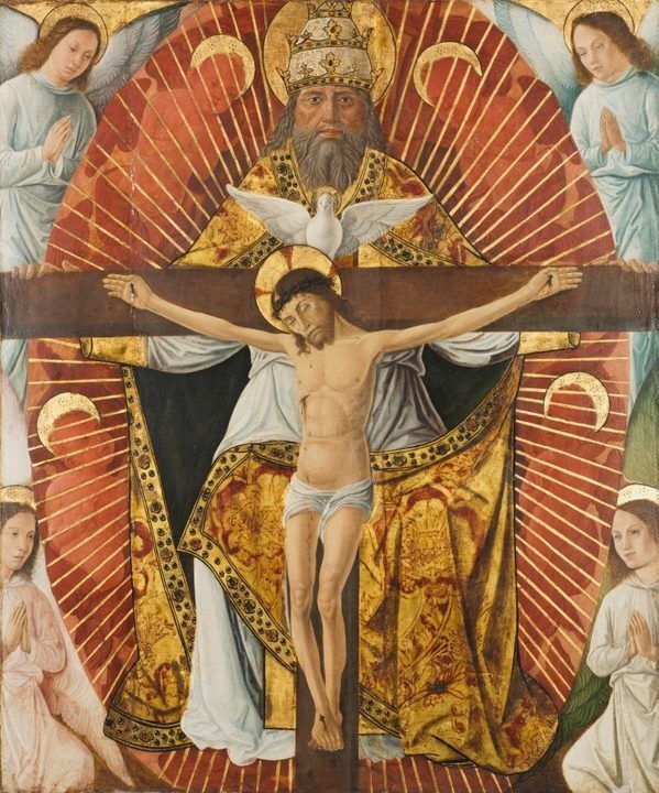 The Trinity by Laurent Girardin (French, 1478)