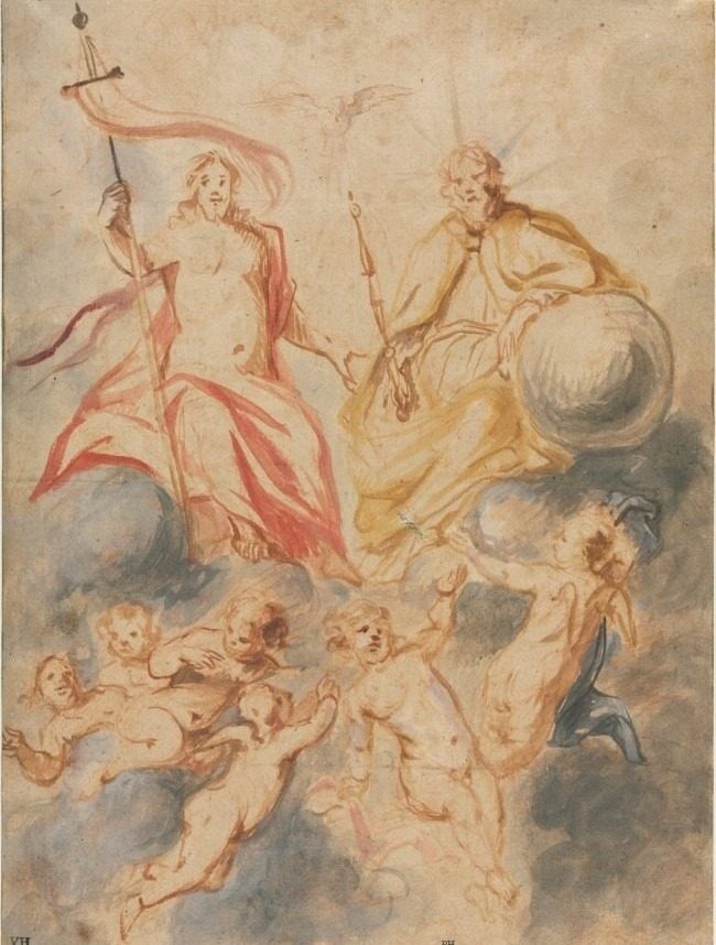 Holy Trinity by Theodor van Thulden (Flemish, 1606–1669)