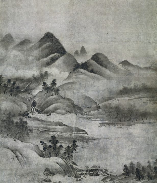 Landscape by Sōami (Japanese, d. 1525)