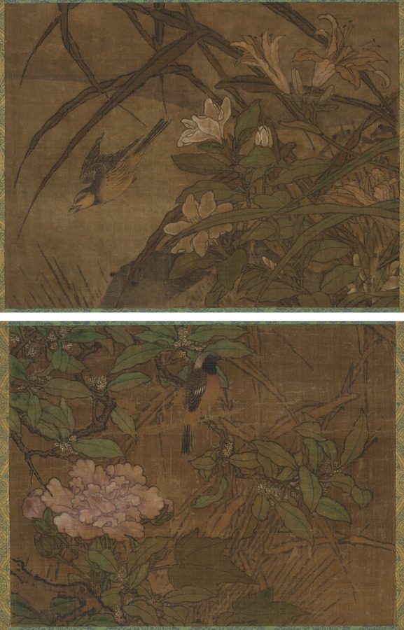Birds and Flowers by Sesshū Tōyō (Japanese, 1420–1506)