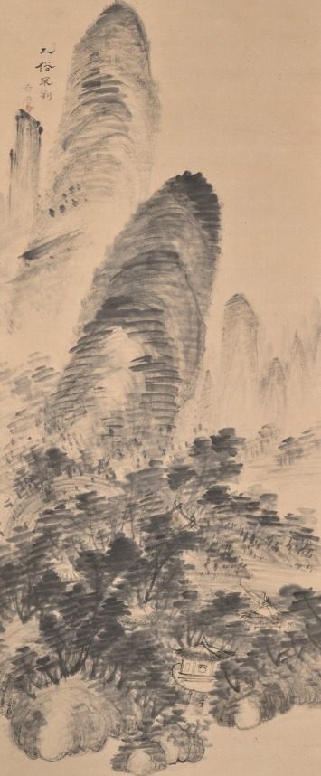 Forbidden to the Vulgar by Uragami Gyokudō (Japanese, 1745–1820)