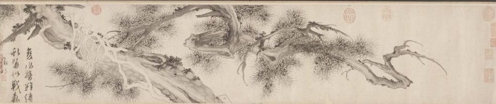 Old Pine Tree by Wen Zhengming (Chinese, 1470–1559)