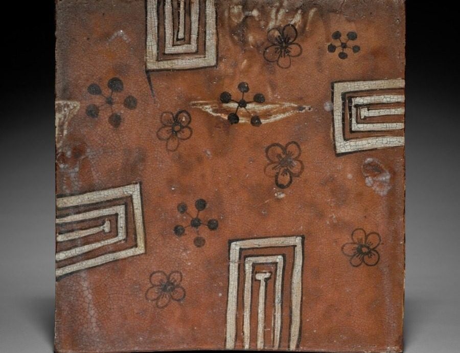 Tile Platform for Tea in Summer