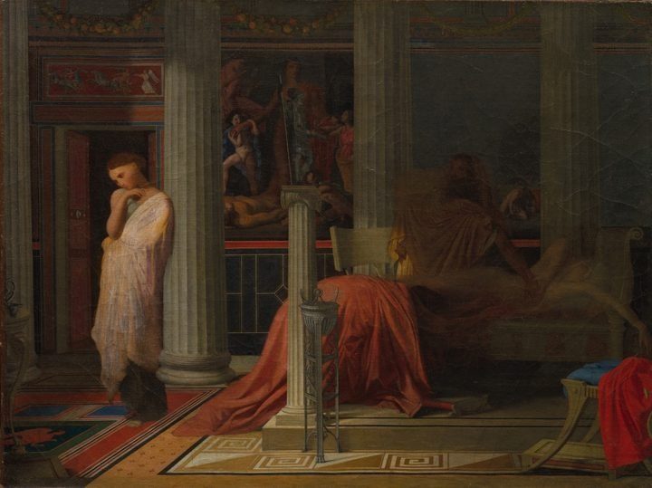 Antiochus and Stratonice by Jean-Auguste-Dominique Ingres (French, 1780–1867)