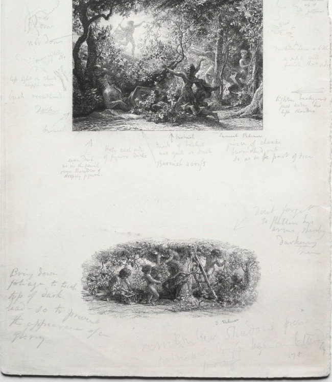 The Vine by Samuel Palmer (British, 1805–1881)