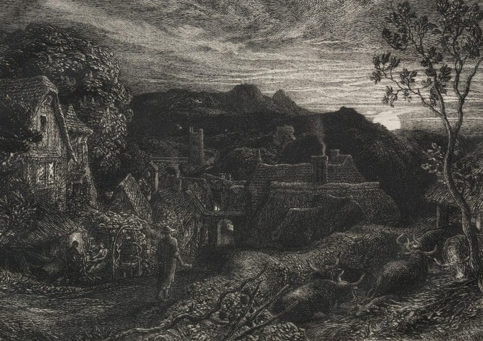 The Bellman by Samuel Palmer (British, 1805–1881)