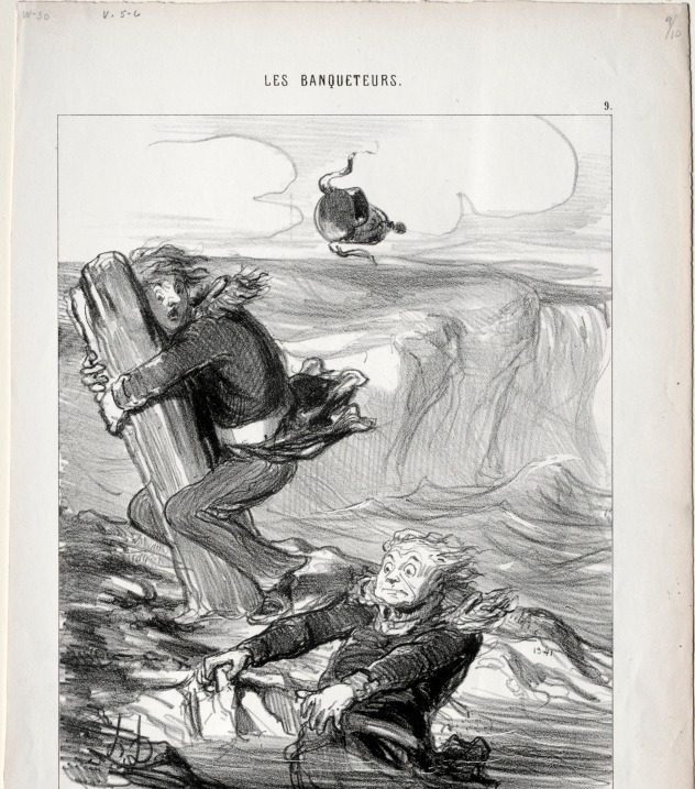 What a stupid idea we had... by Honoré Daumier (French, 1808–1879)