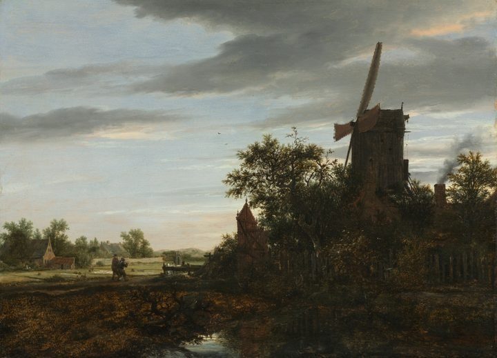 Landscape with a Windmill by Jacob van Ruisdael (Dutch, 1628/29–1682)