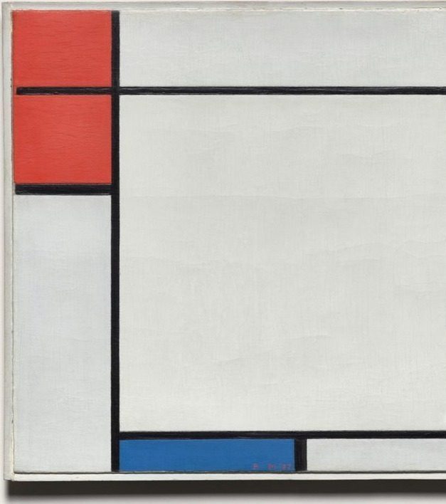 Composition with Red, Yellow, and Blue by Piet Mondrian (Dutch, 1872–1944)