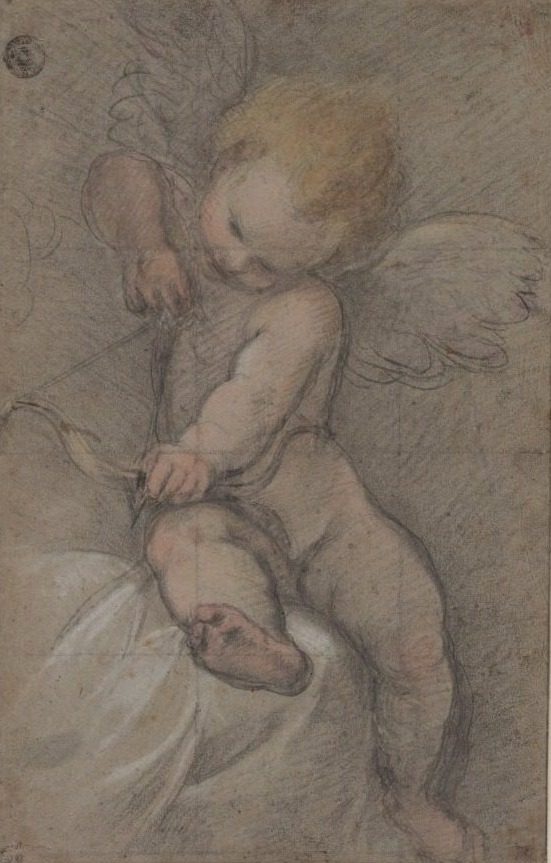 Cupid Drawing His Bow by Federico Barocci (Italian, 1528–1612)