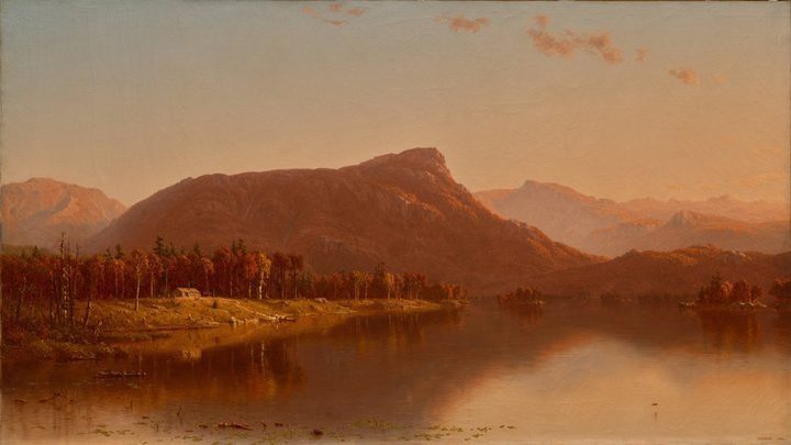 A Home in the Wilderness by Sanford Robinson Gifford (American, 1823–1880)