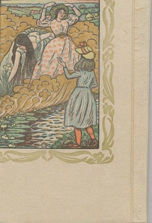 The Queen of the Fishes: Plate 12 by Lucien Pissarro (British, 1863–1944)