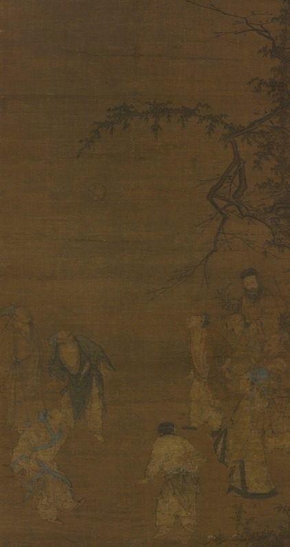 The Football Players by Ma Yuan (Chinese, c. 1150–after 1255)