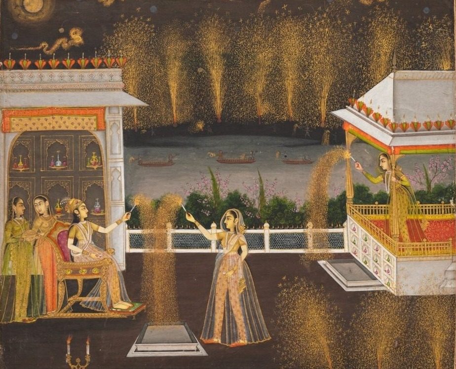 Royal Women Celebrating Diwali
