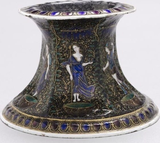 Salt Dish by Jean Limousin (French, 1528–c. 1610)