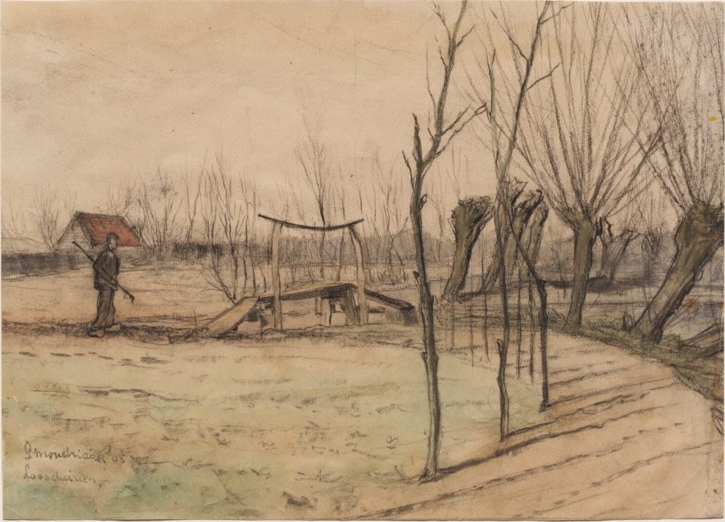 Landscape at Loosduinen by Piet Mondrian (Dutch, 1872–1944)
