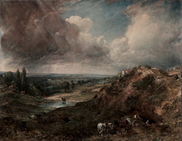 Branch Hill Pond, Hampstead by John Constable (British, 1776–1837)
