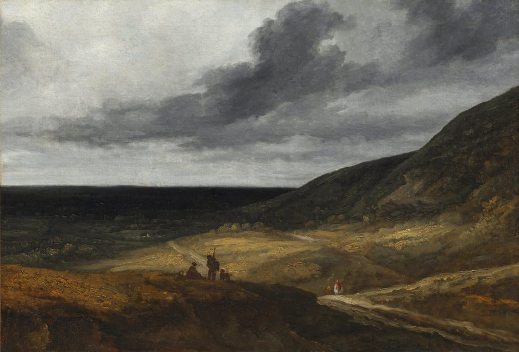 Landscape Near Paris by Georges Michel (French, 1763–1843)