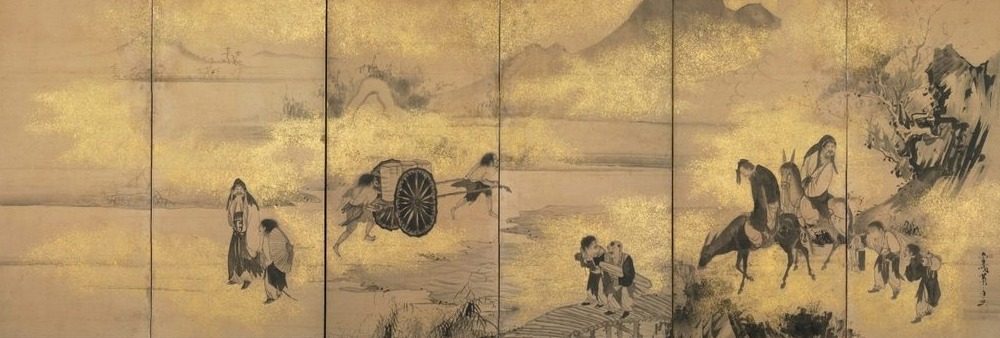 The Eight Immortals of the Wine Cup by Soga Shōhaku (Japanese, 1730–1781)
