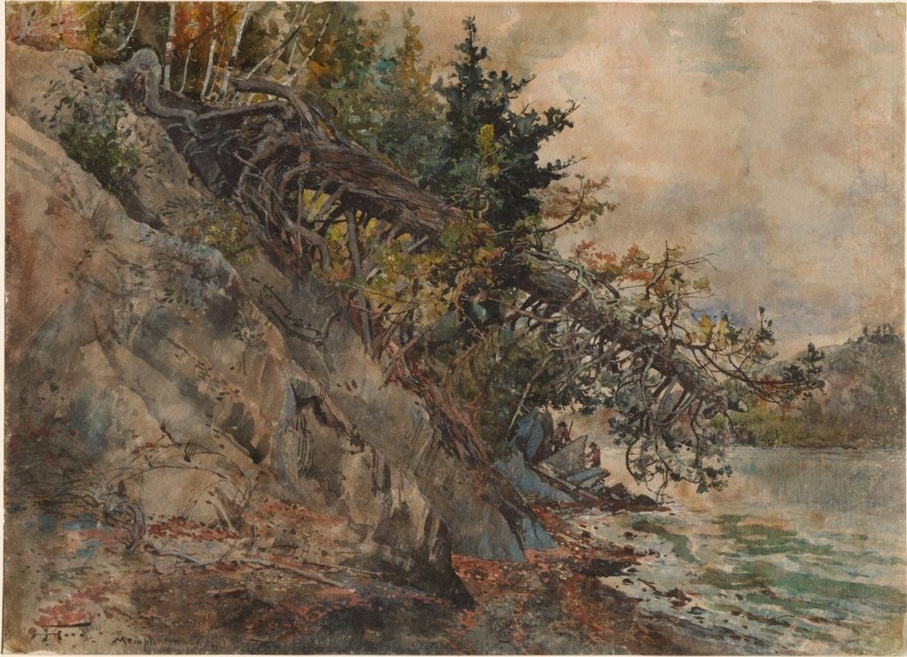 Lake Memphremagog by Harry Fenn (American, 1838/45–1911)
