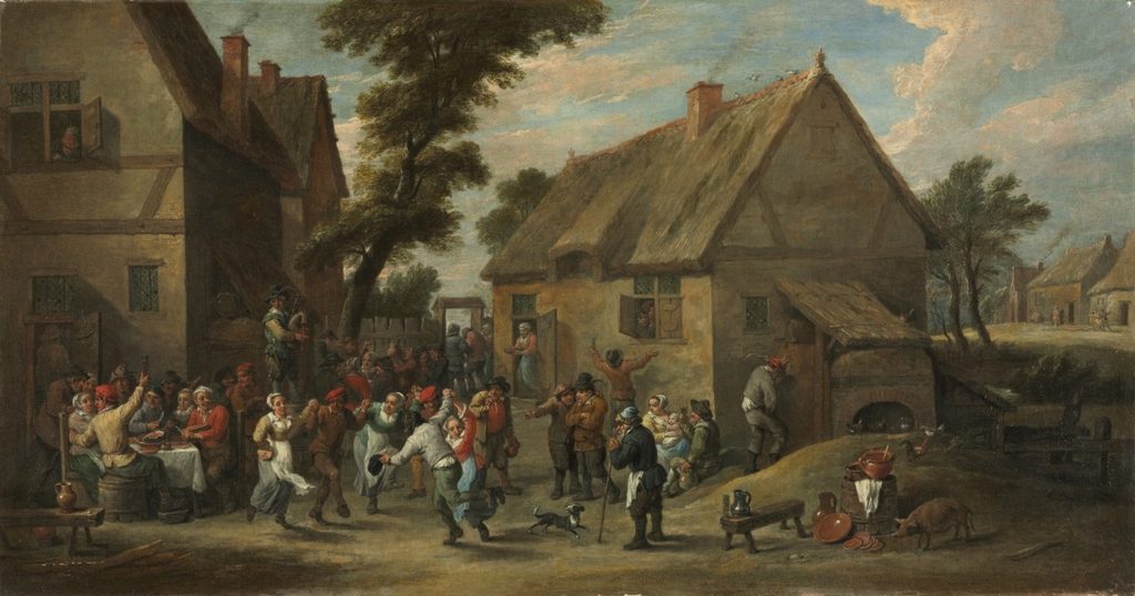 Village Festival by David Teniers (Flemish, 1610–1690)