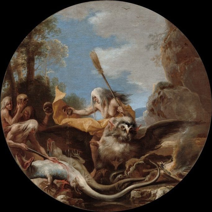 Scenes of Witchcraft: Day by Salvator Rosa (Italian, 1615–1673)