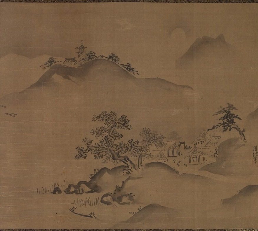 Chinese Landscape by Kano Chikanobu (Japanese, 1660–1728)