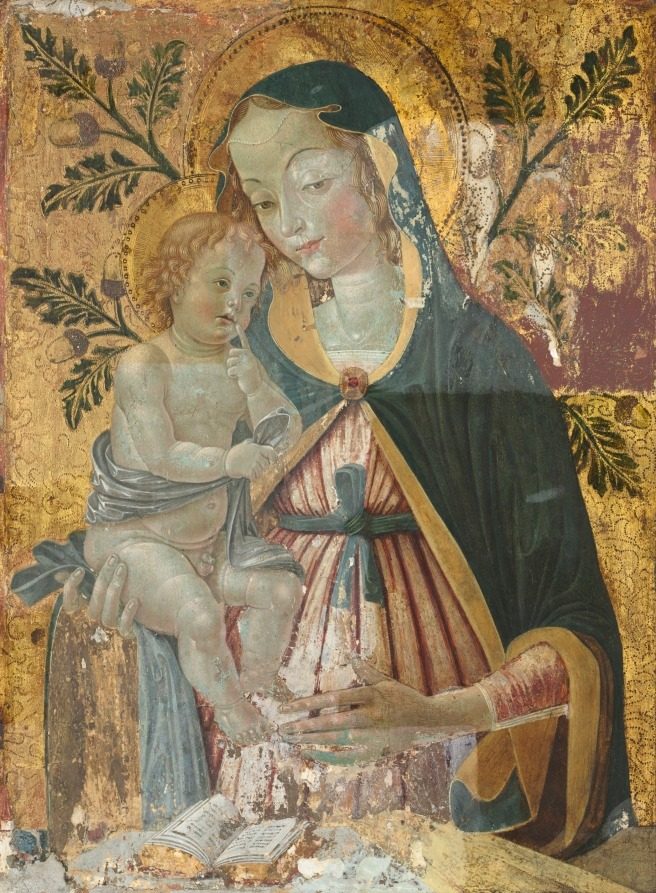 Virgin and Child by Fiorenzo di Lorenzo (Italian)