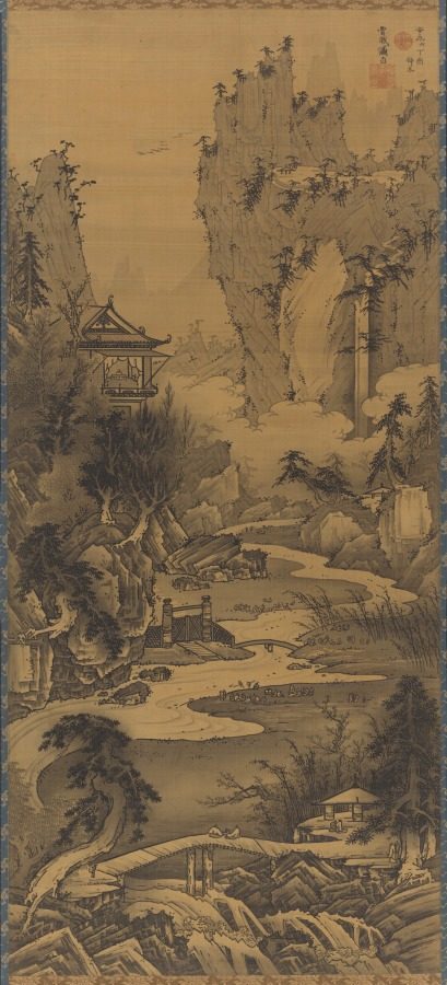Orchid Pavilion Gathering by Soga Shōhaku (Japanese, 1730–1781)