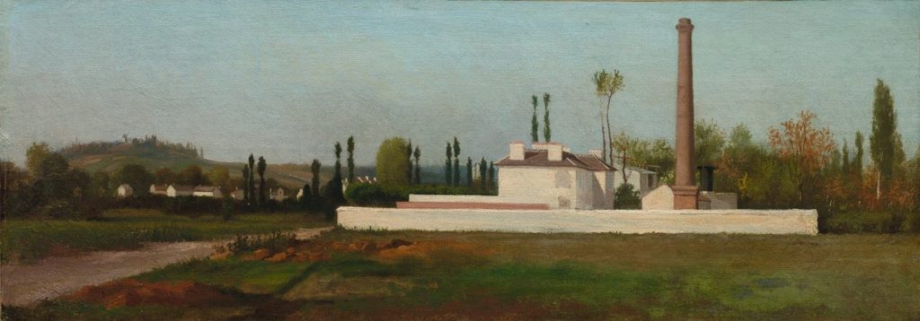 Industrial Plant by Antoine Chintreuil (French, 1814–1873)