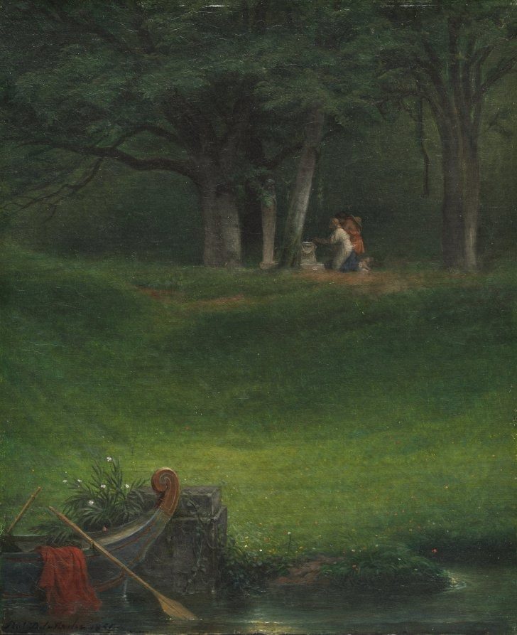 Offering to the God Pan by Paul Delaroche (French, 1797–1856)