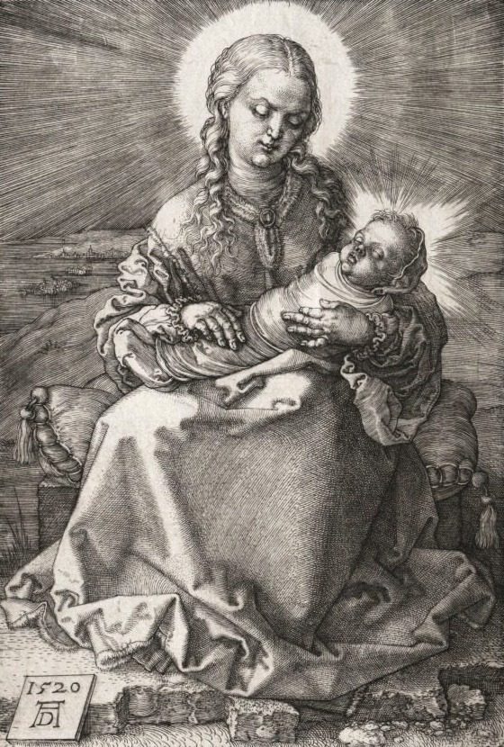 The Virgin with the Swaddled Child by Albrecht Dürer (German, 1471–1528)