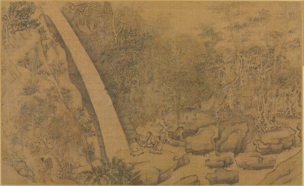 Dwelling in the Longmian ("Sleeping Dragon") Mountains by Li Gonglin (Chinese, c. 1049–1106)