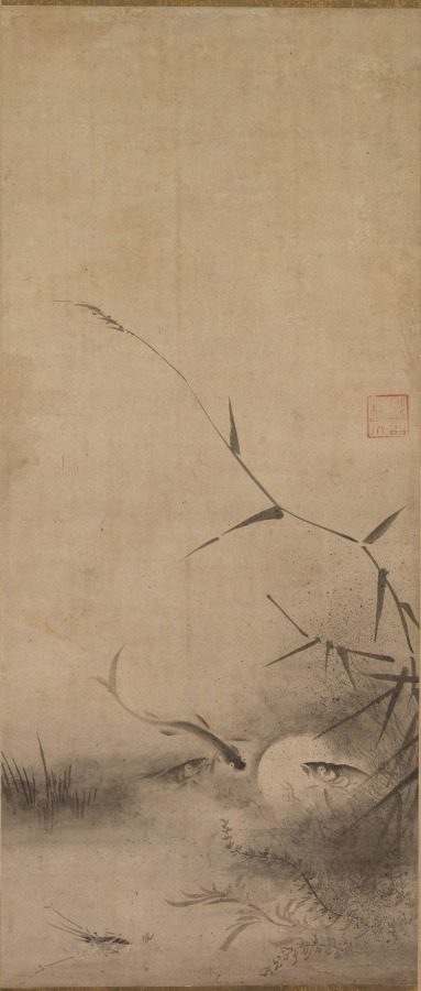 Fish and Seaweed by Rinkyo (Japanese)