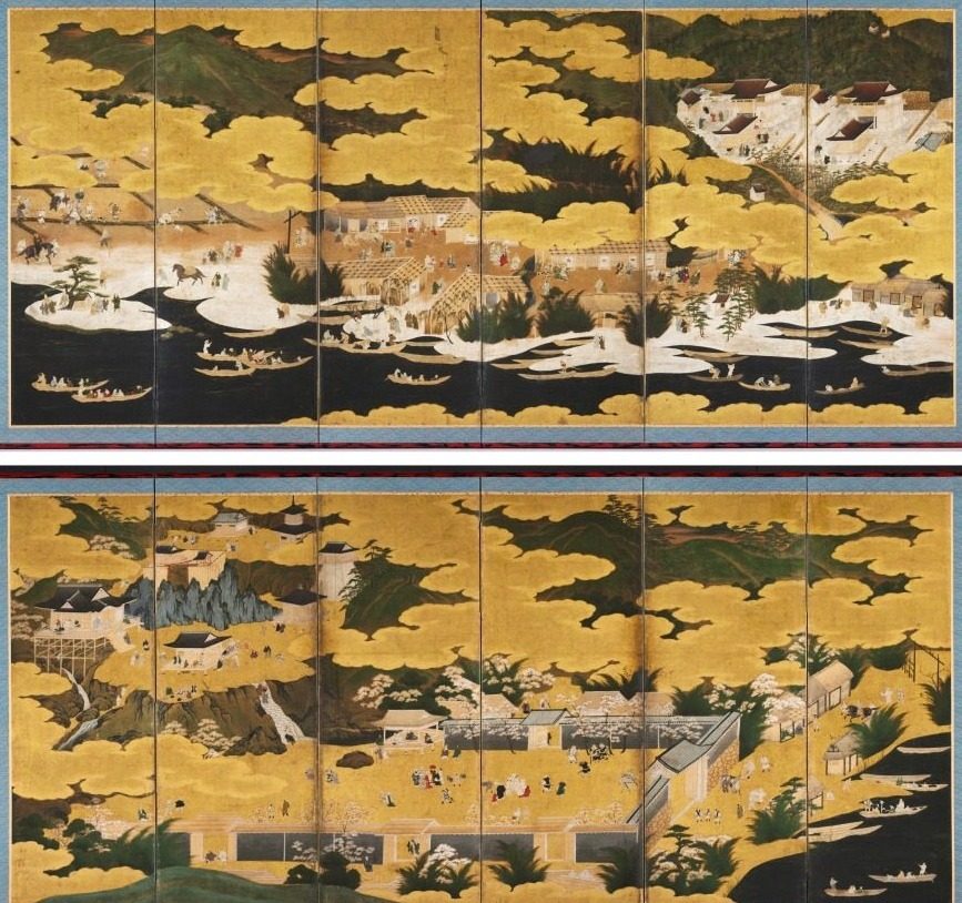 Famous Views of Ōmi