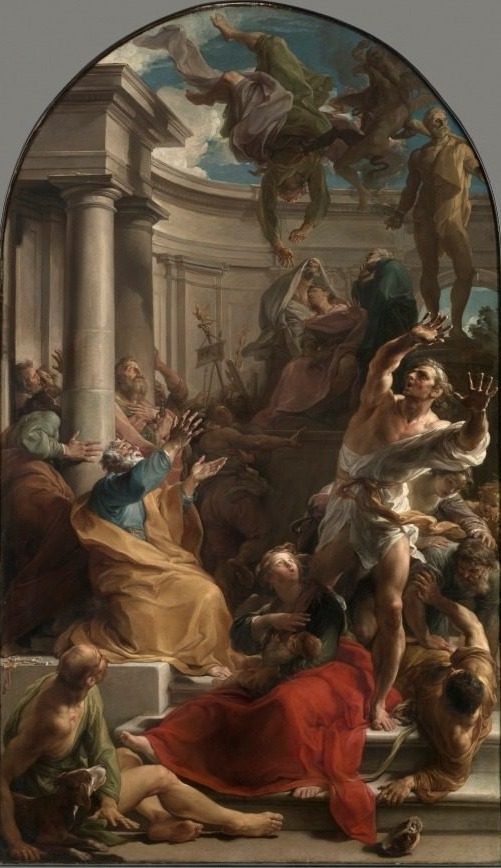 The Fall of Simon Magus by Pompeo Batoni (Italian, 1708–1787)
