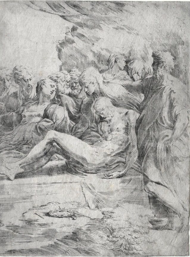 The Entombment by Parmigianino (Italian, 1503–1540)