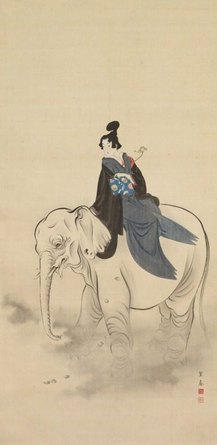 Stand-in Fugen by Kitao Masayoshi (Japanese, 1761–1824)