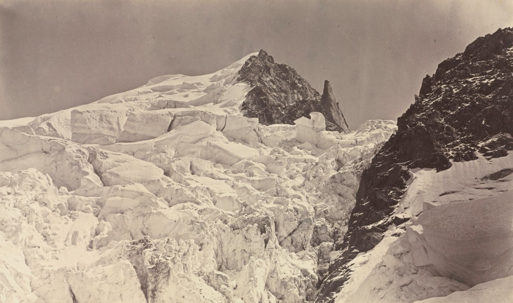 Mount Maudit, Savoy by Auguste-Rosalie Bisson (French, 1826–1900)
