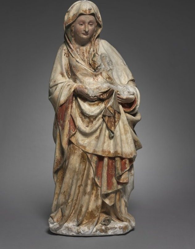 Standing Virgin by Claus de Werve (Netherlandish, 1380–1439)