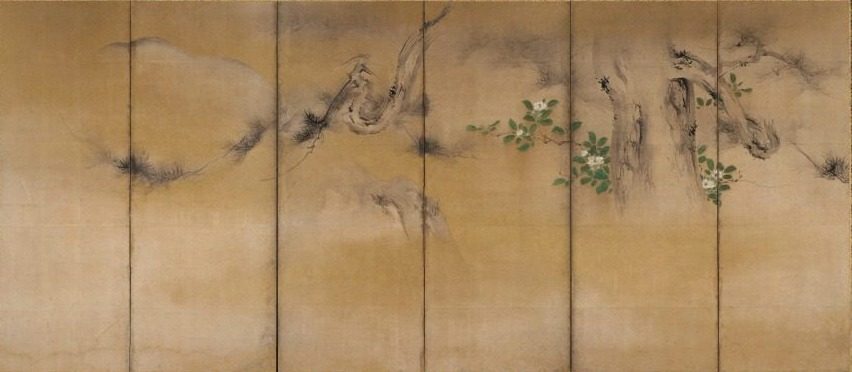Winter and Summer Flowers by Kaihō Yūshō (Japanese, 1533–1615)